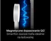 Silver Monkey Alu MagCharger Qi2 3in1 biała - 1328386 - zdjęcie 7